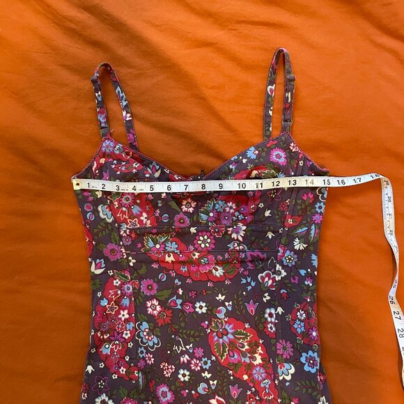 Bohemian Paisley Corset Dress - Picture 3 of 6